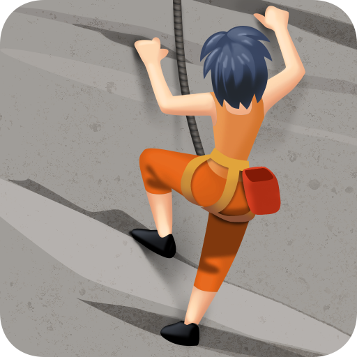 Человек взбирается по скале: очень светлый тон кожи для Facebook 15.0