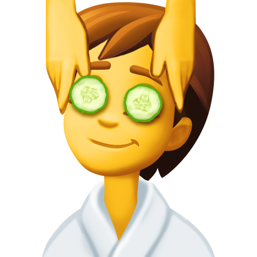 Людині масажують обличчя для Facebook 15.0