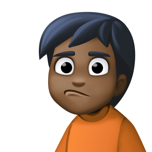 Ображена людина: дуже темний тон шкіри для Facebook 15.0