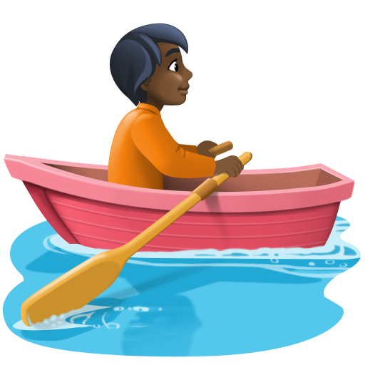 Гребля: очень темный тон кожи для Facebook 15.0