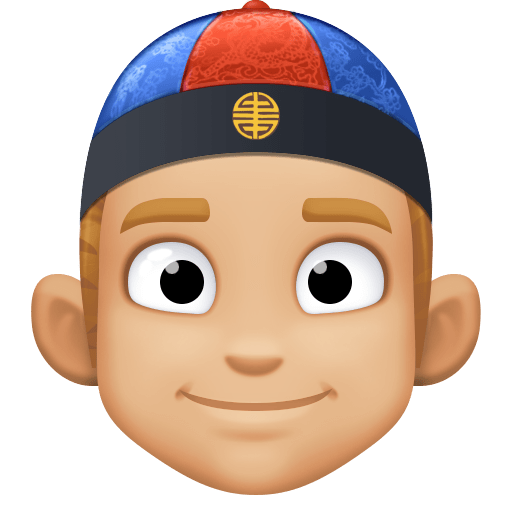 Чоловік в китайській шапці: світлий тон шкіри для Facebook 15.0