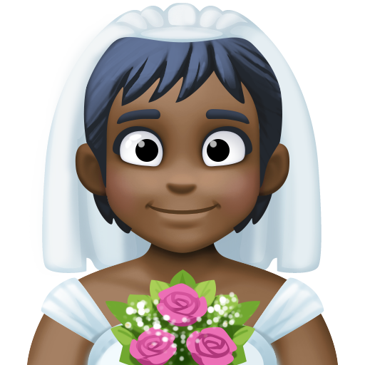 Наречена: дуже темний тон шкіри для Facebook 15.0