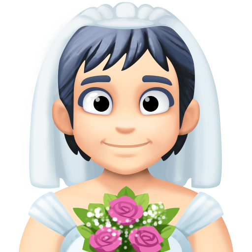 Наречена: дуже світлий тон шкіри для Facebook 15.0