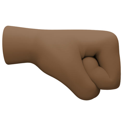 Кулак праворуч: дуже темний тон шкіри для Facebook 15.0