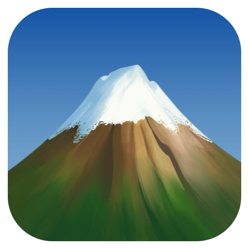 Гора зі сніговою шапкою для Facebook 15.0
