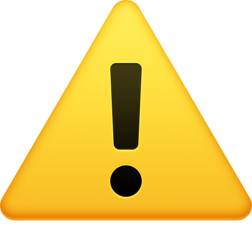 Знак предупреждения для Facebook 15.0