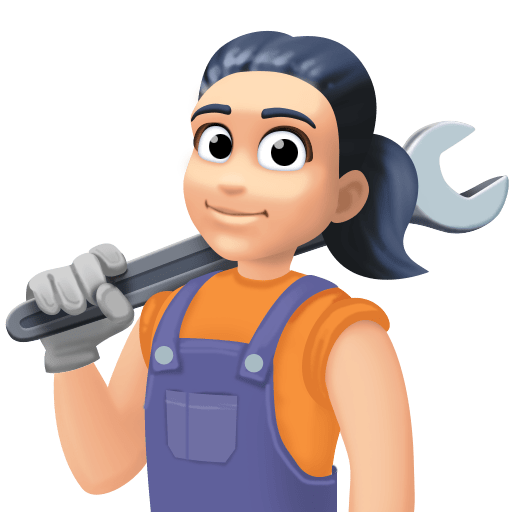 Женщина-механик: очень светлый тон кожи для Facebook 15.0