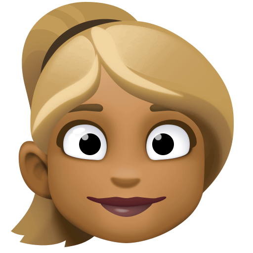 Блондинка: темний тон шкіри для Facebook 15.0