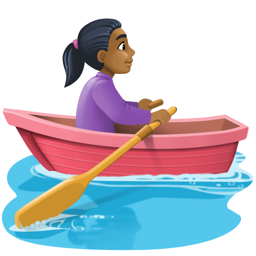 Гребчиха: темный тон кожи для Facebook 15.0