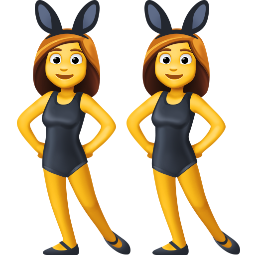 Женщины с ушами кролика для Facebook 15.0