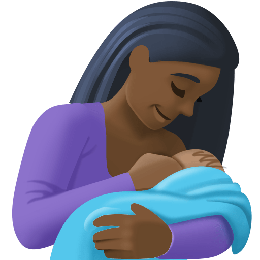 Amamentando: Pele Escura para Facebook 16.0