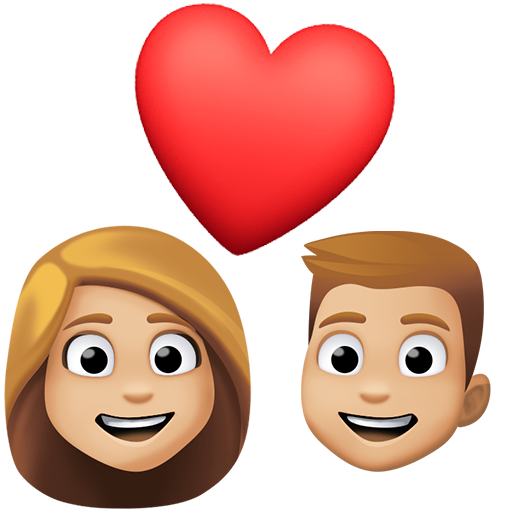 Casal Apaixonado: Pele Morena Clara para Facebook 16.0