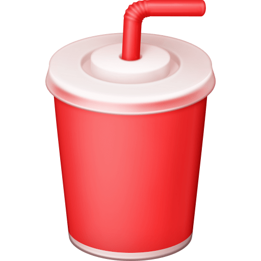 Cup with Straw for Facebook 16.0