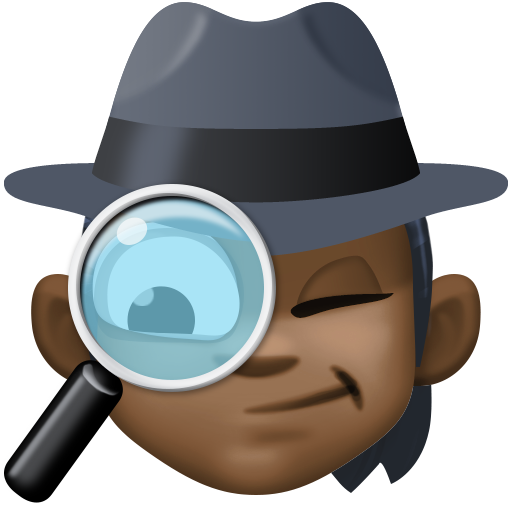 Detective: Dark Skinned Tone para Facebook 16.0
