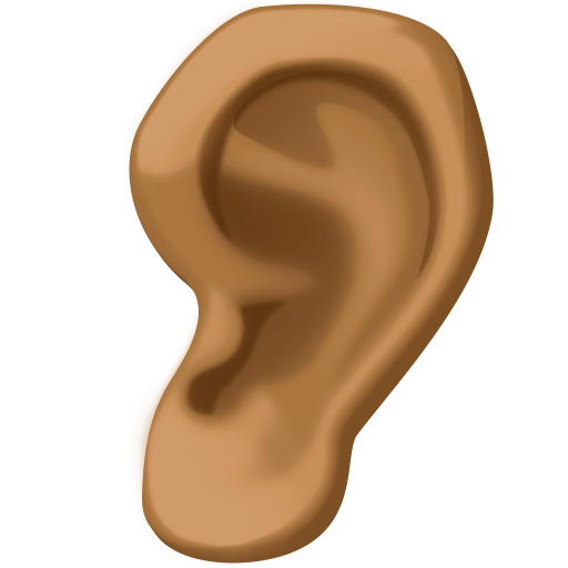 Orelha: Pele Morena Escura para Facebook 16.0