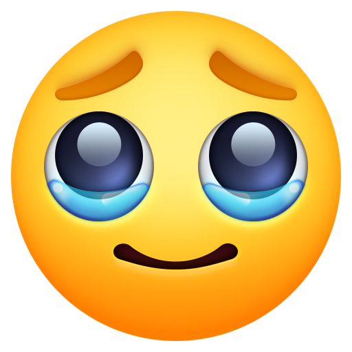 Face Holding Back Tears for Facebook 16.0