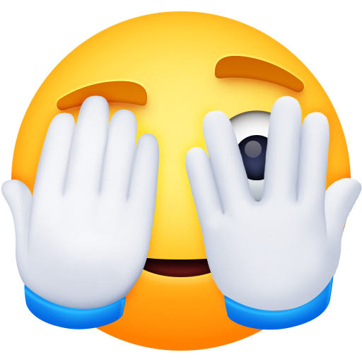 Face with Peeking Eye for Facebook 16.0