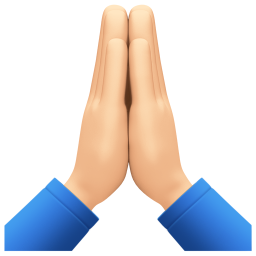 Mãos Juntas: Pele Clara para Facebook 16.0