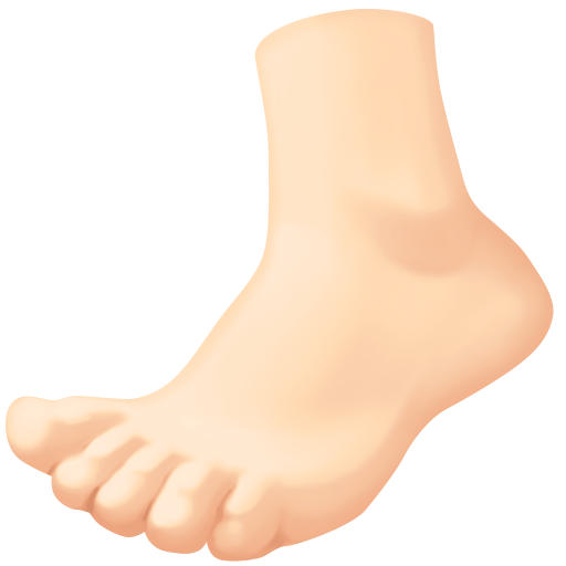 Pé: Pele Clara para Facebook 16.0