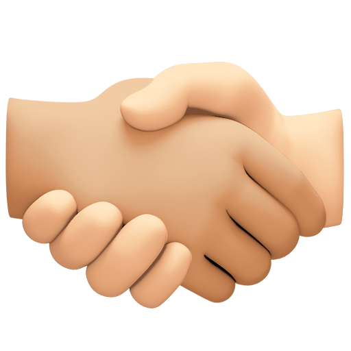 Рукостискання: світлий тон шкіри дуже світлий тон шкіри для Facebook 16.0