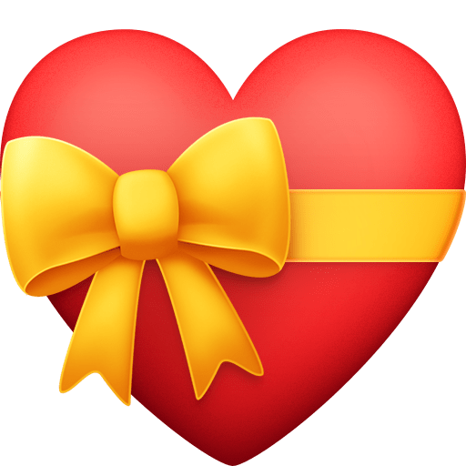Heart with Ribbon for Facebook 16.0