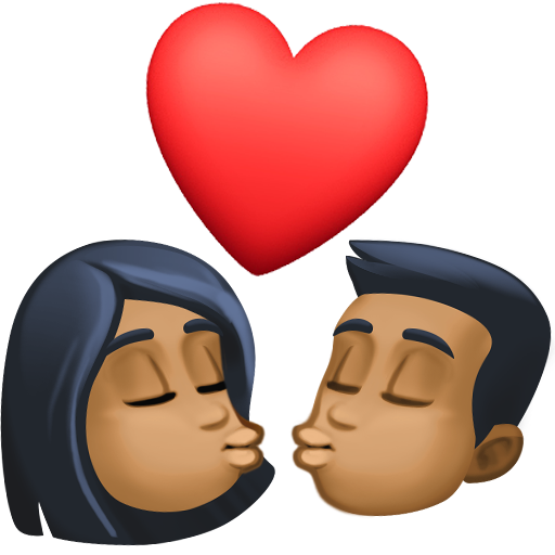 Beijo: Pele Morena Escura para Facebook 16.0