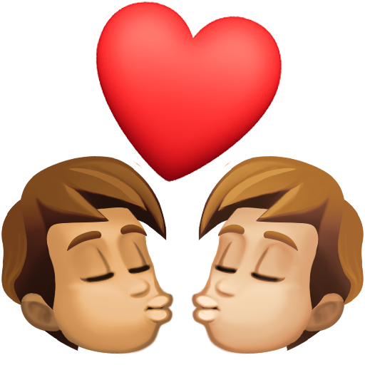 Beijo: Pessoa, Pessoa, Pele Morena, Pele Morena Clara para Facebook 16.0