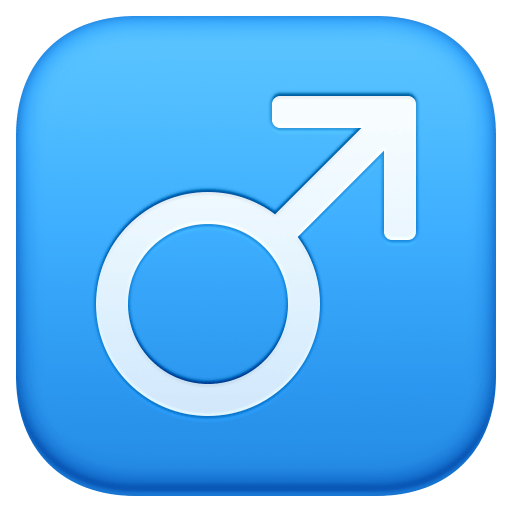 Male Sign for Facebook 16.0