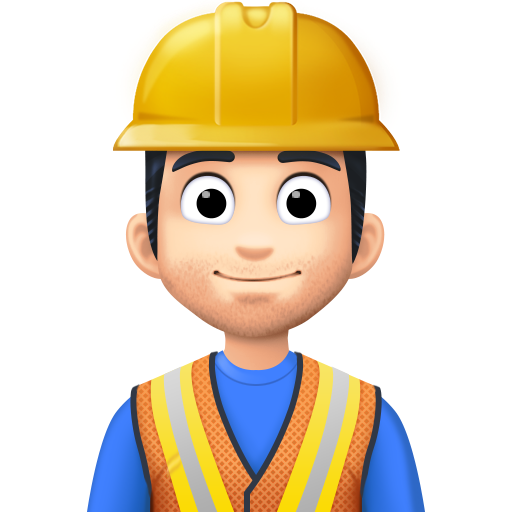 Чоловік-будівельник: дуже світлий тон шкіри для Facebook 16.0