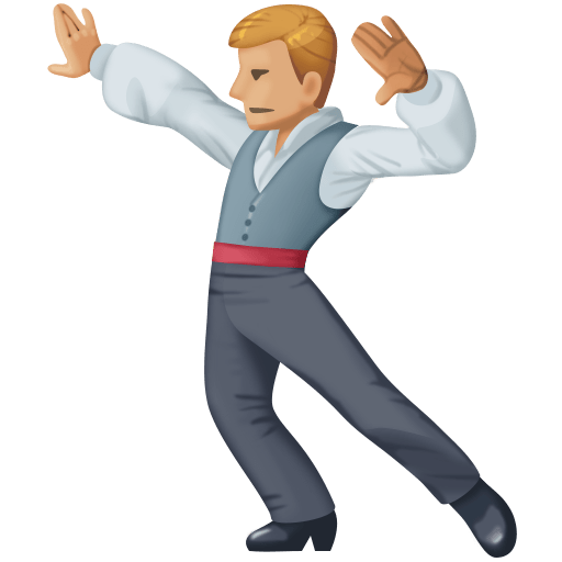 Homem Dançando: Pele Morena Clara para Facebook 16.0