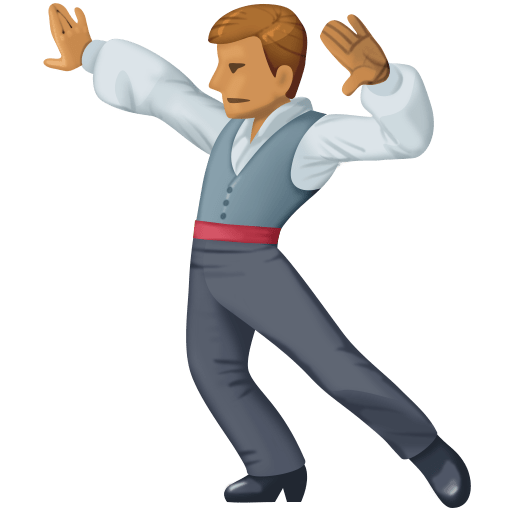 Homem Dançando: Pele Morena para Facebook 16.0