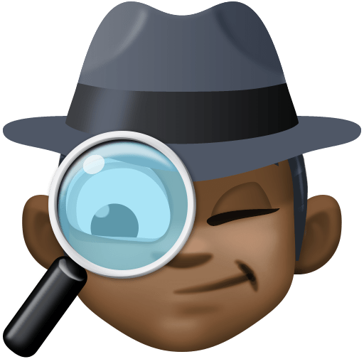 Homem Detective: Tom de Pele Escura para Facebook 16.0