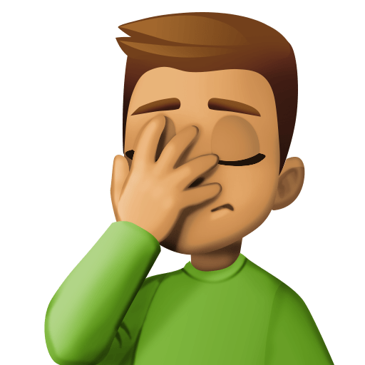 Homem Decepcionado: Pele Morena para Facebook 16.0