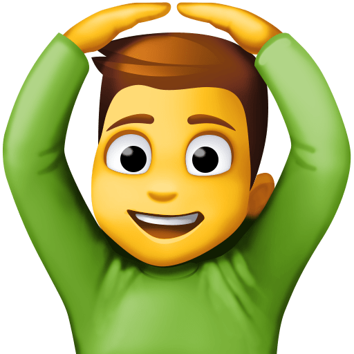 Homem Fazendo Gesto De “Ok” para Facebook 16.0