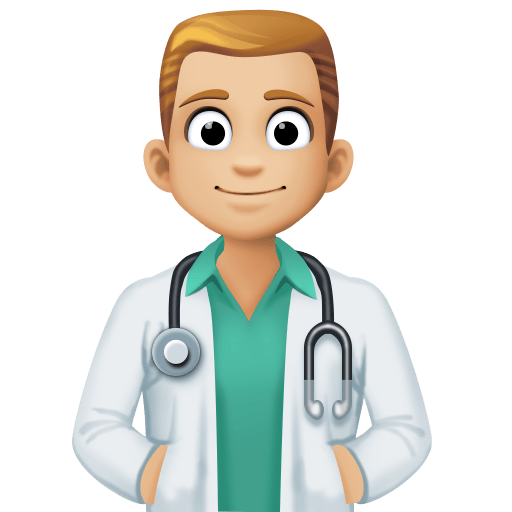Homem Profissional Da Saúde: Pele Morena Clara para Facebook 16.0