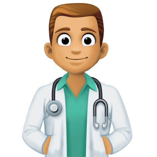 Homem Profissional Da Saúde: Pele Morena para Facebook 16.0