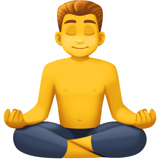 Homem Na Posição De Lótus para Facebook 16.0