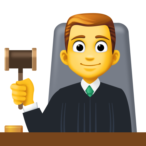 Чоловік-суддя для Facebook 16.0