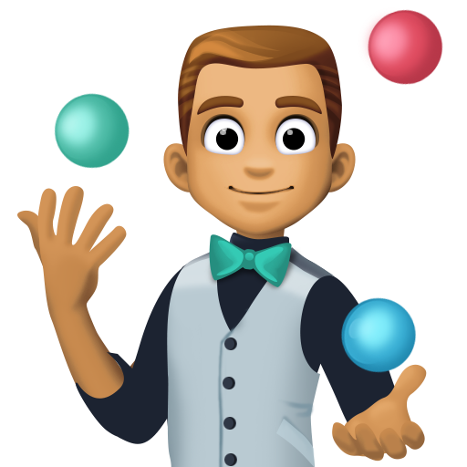 Homem Malabarista: Pele Morena para Facebook 16.0