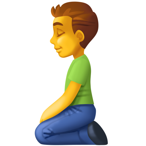 Homem Ajoelhando para Facebook 16.0