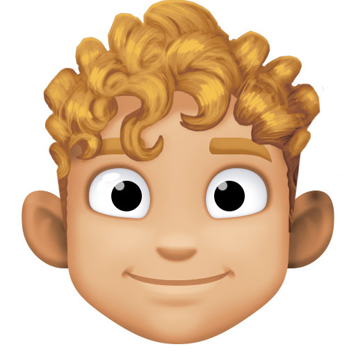 Чоловік: світлий тон шкіри кучеряве волосся для Facebook 16.0