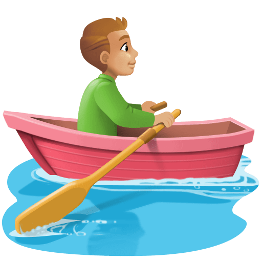 Homem Remando: Pele Morena Clara para Facebook 16.0