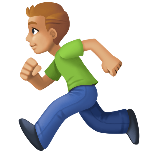 Homem Correndo: Pele Morena Clara para Facebook 16.0