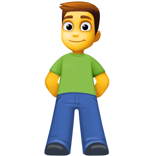 Homem Em Pé para Facebook 16.0