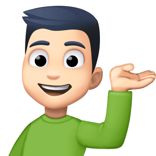 Homem Com A Palma Virada Para Cima: Pele Clara para Facebook 16.0