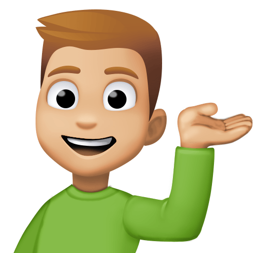 Homem Com A Palma Virada Para Cima: Pele Morena Clara para Facebook 16.0