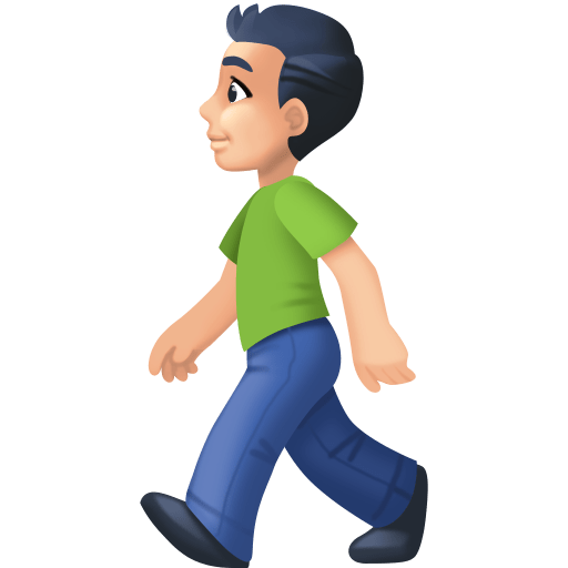 Homem Andando: Pele Clara para Facebook 16.0