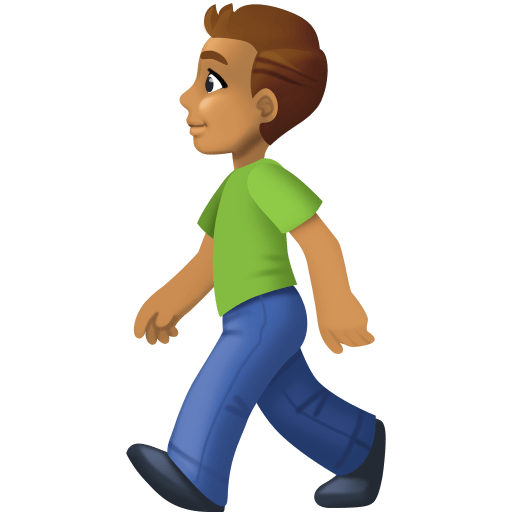 Homem Andando: Pele Morena para Facebook 16.0