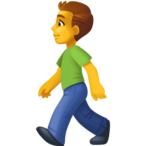 Homem Andando para Facebook 16.0