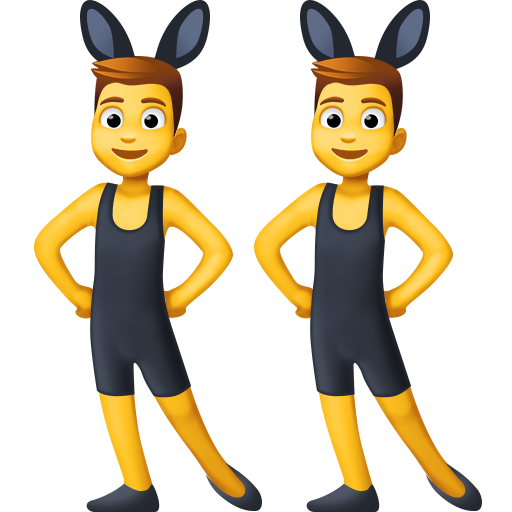 Чоловіки з вухами кролика для Facebook 16.0